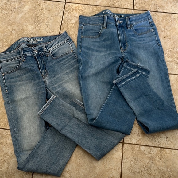 American Eagle Outfitters Denim - American Eagle Outfitters Blue Skinny Jeans with Stretch